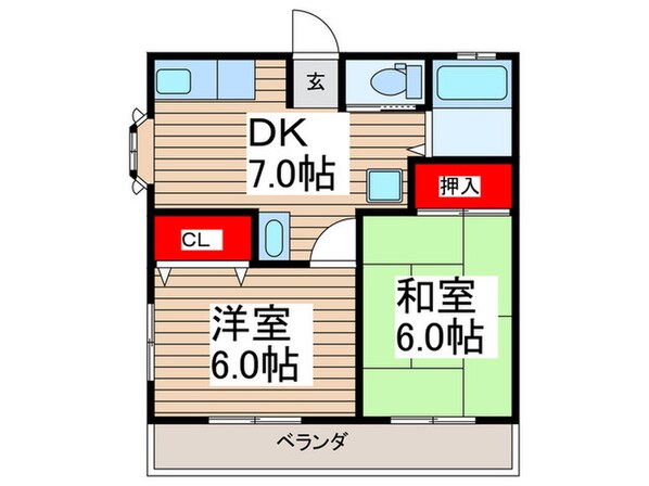 アグリパークKの物件間取画像